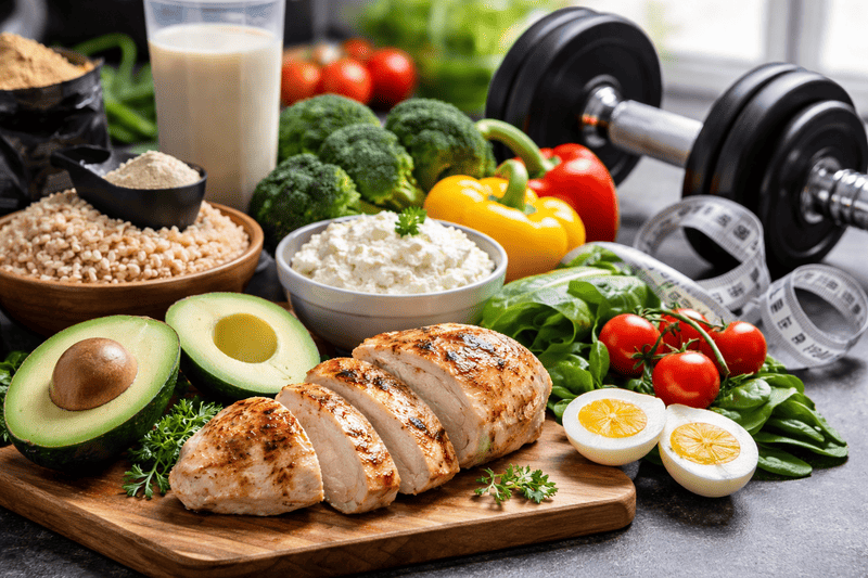 Gesunde Lebensmittel für Training und Leistung
