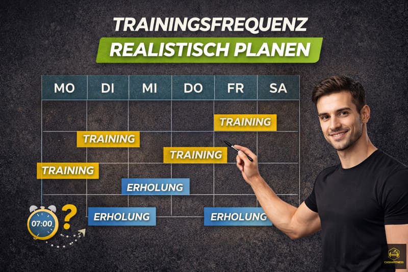 Wöchentlicher Trainingsplan mit Trainingstagen und Erholungstagen – Beispiel für Trainingsplan erstellen und Trainingsfrequenz planen